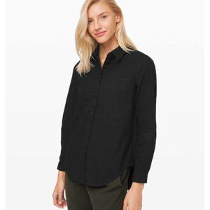 Lululemon Full Day Ahead Shirt - Black